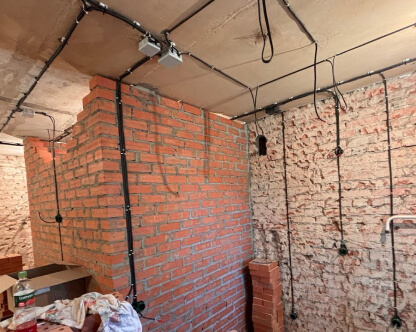  Замена проводки в однокомнатной квартире