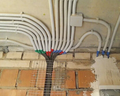  Монтаж электропроводки