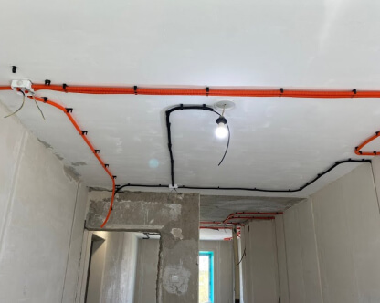  Разводка электрики в квартире