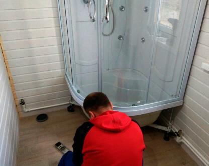  Демонтаж душевой кабины