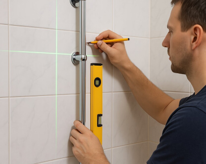  Монтаж душевой стойки