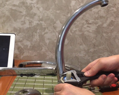  Ремонт смесителя