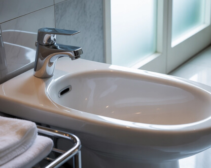  Установка биде