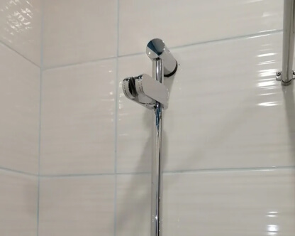  Установка душевой штанги