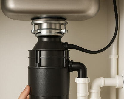  Установка измельчителя пищевых отходов