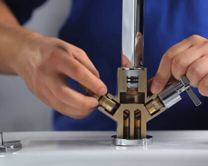  Установка кранбуксы