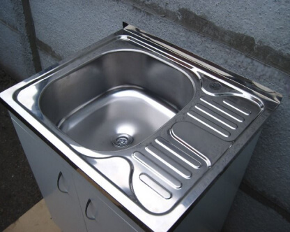  Установка мойки из нержавейки