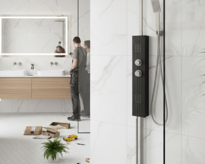  Установка тропического душа