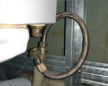  Замена гибкой подводки