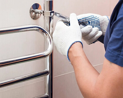  Замена полотенцесушителей