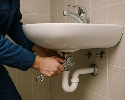  Замена раковины