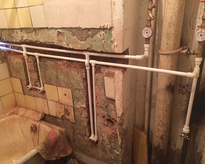  Замена труб