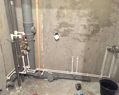 Замена труб: На полипропиленовые