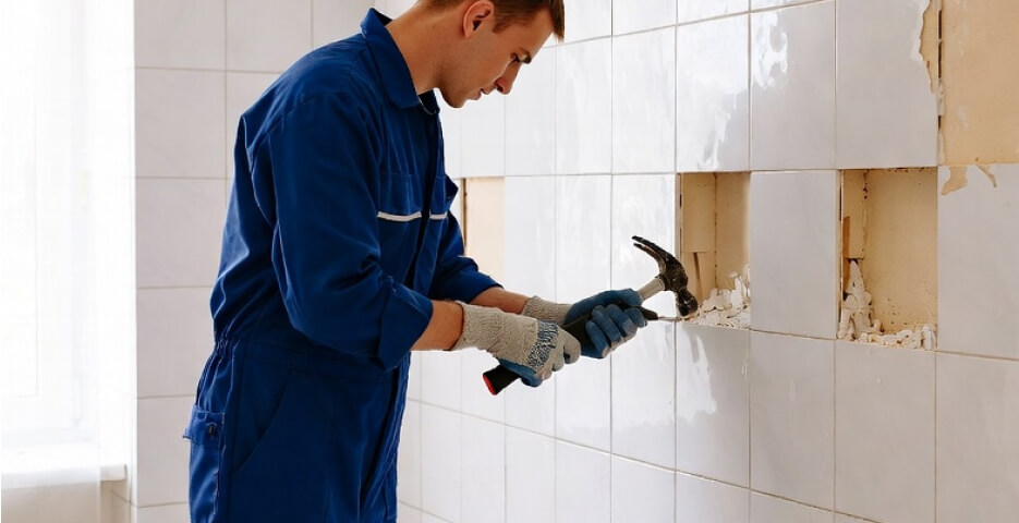 Демонтаж санузла