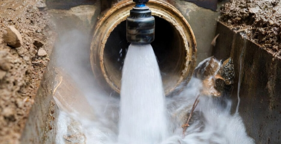 Промывка канализации гидродинамическим способом