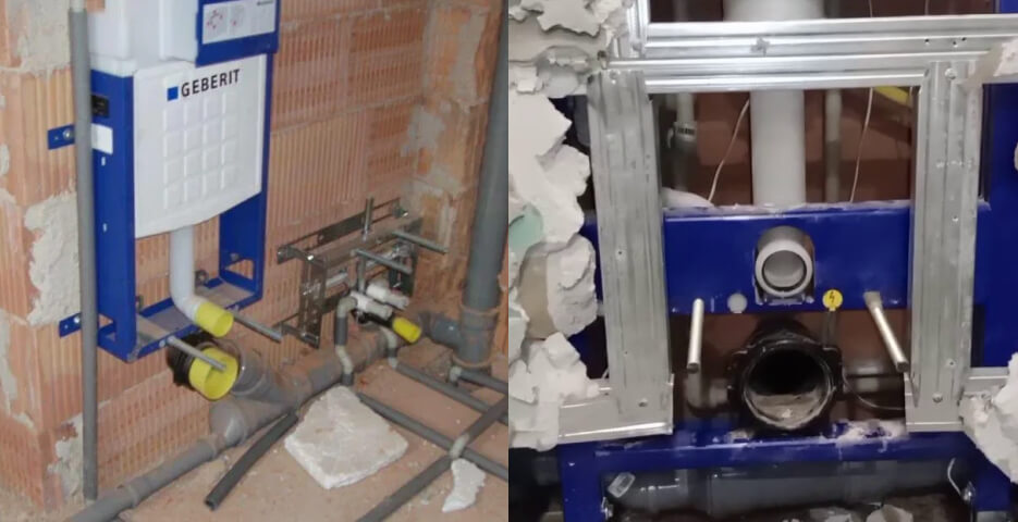 Ремонт инсталляции Geberit