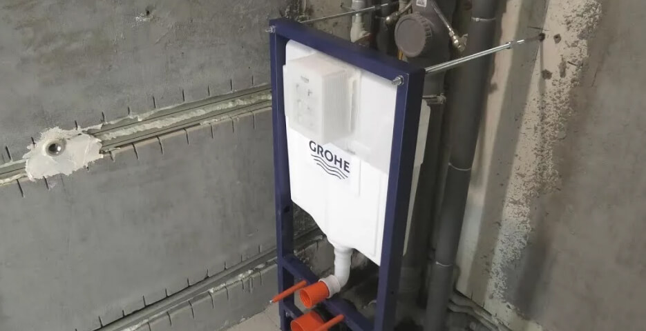 Ремонт инсталляции Grohe