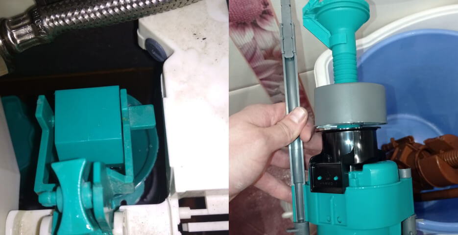 Ремонт инсталляции Wisa