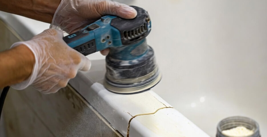 Ремонт пластиковых ванн от трещин