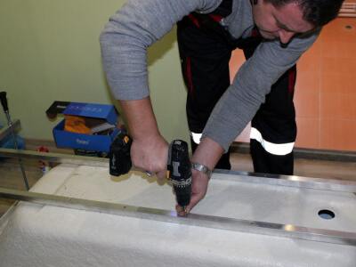 Установка и демонтаж ванны