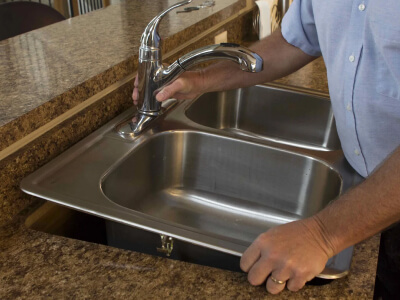 Установка мойки из нержавейки