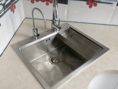 Установка мойки из нержавейки