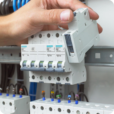 Установка автоматов в щитке