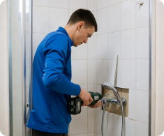 Утилизация душевой кабины мастером