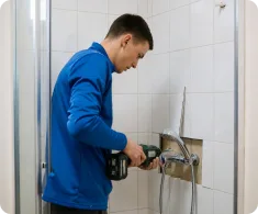 Утилизация душевой кабины мастером