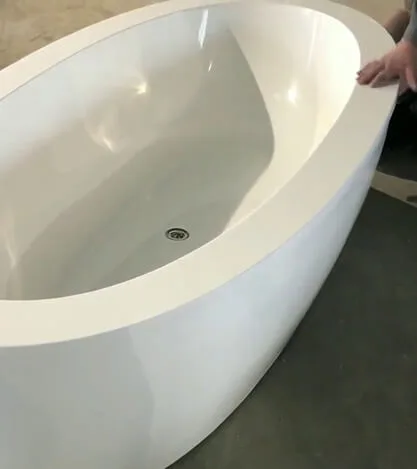 Установка отдельностоящей ванны